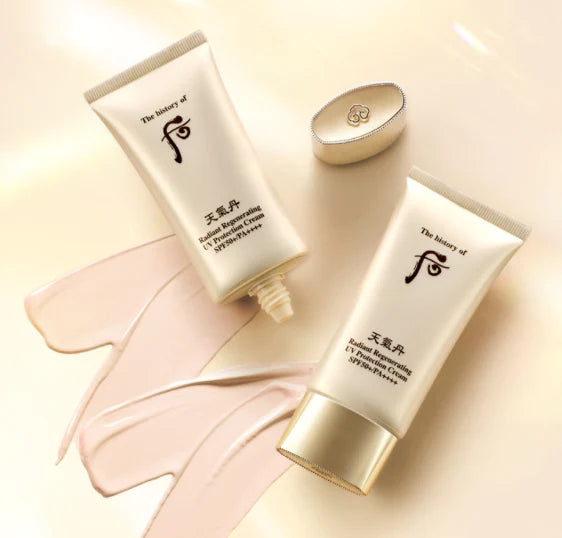 THE HISTORY OF WHOO Cheongidan Radiant Regenerating UV Protection Cream Special Set