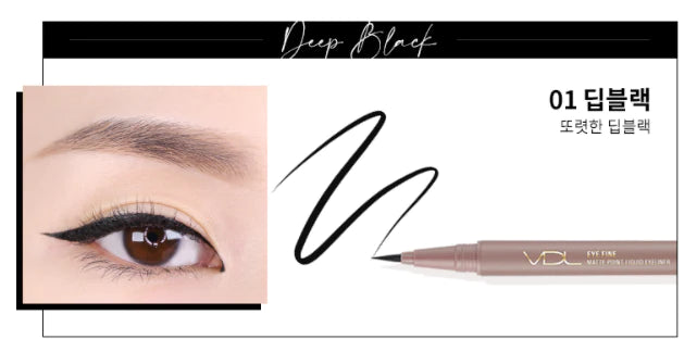 VDL Eye Fine Matte Point Liquid Eyeliner