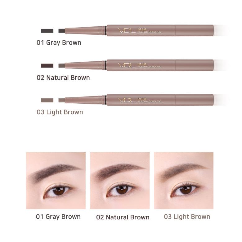 VDL Eye Fine Double Edge Eyebrow Pencil