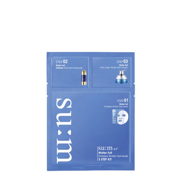 SU:M37 Water-full Timeless Water Gel Mask (3 STEP KIT)